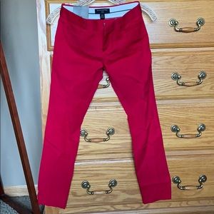 Banana Republic Sloan red pant (size 00 petite)